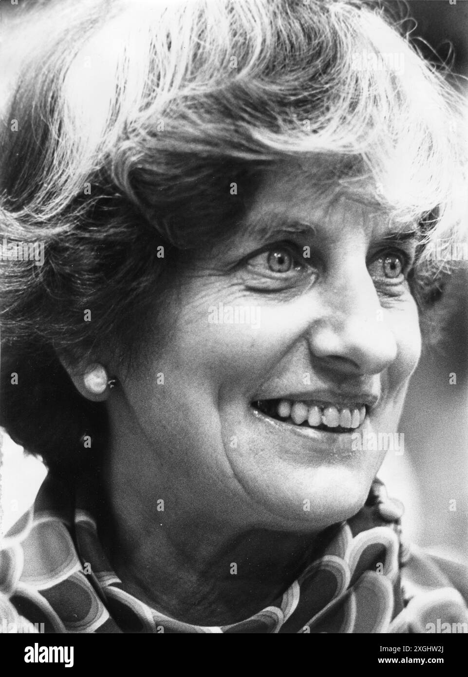 WEX, Helga, 5.7.1924 - 9,1.1986, deutscher Politiker (CDU), auf dem CDU-Nationalparteikongress, ADDITIONAL-RIGHTS-CLEARANCE-INFO-NOT-AVAILABLE Stockfoto