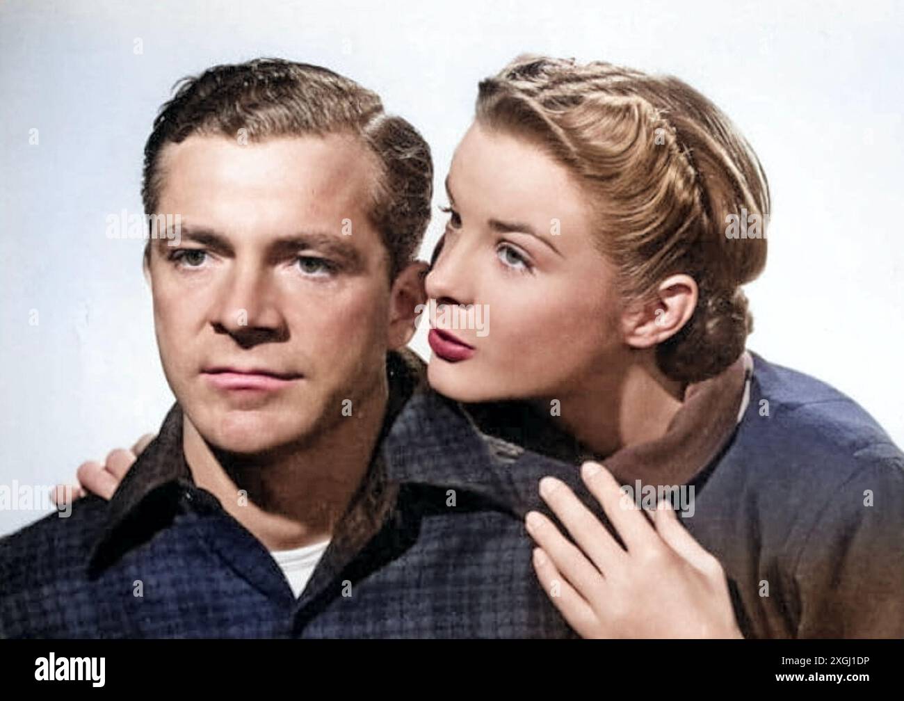 DEEP WATERS 1948 20th Century Fox Film mit Jean Peters und Dana Andrews Stockfoto