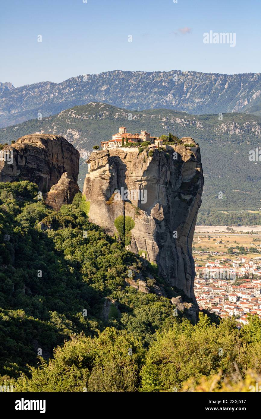 Die großen Meteora-Klöster in Nordgriechenland Stockfoto