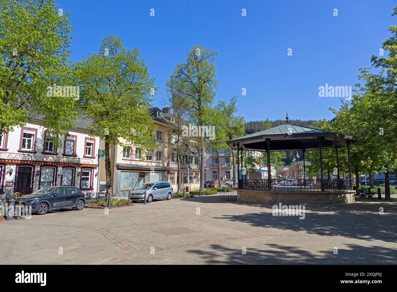 Europa, Luxemburg, Larochette, Place-Bleiche Stockfoto