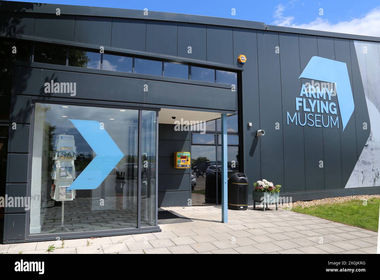 Army Flying Museum, Kentsboro, Middle Wallop, Stockbridge, Hampshire, England, Großbritannien, Europa Stockfoto