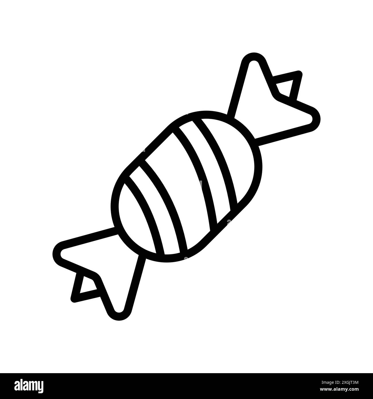 Süßigkeiten-Symbol-Vektor-Logo-Set-Kollektion für Web-App-ui Stock Vektor