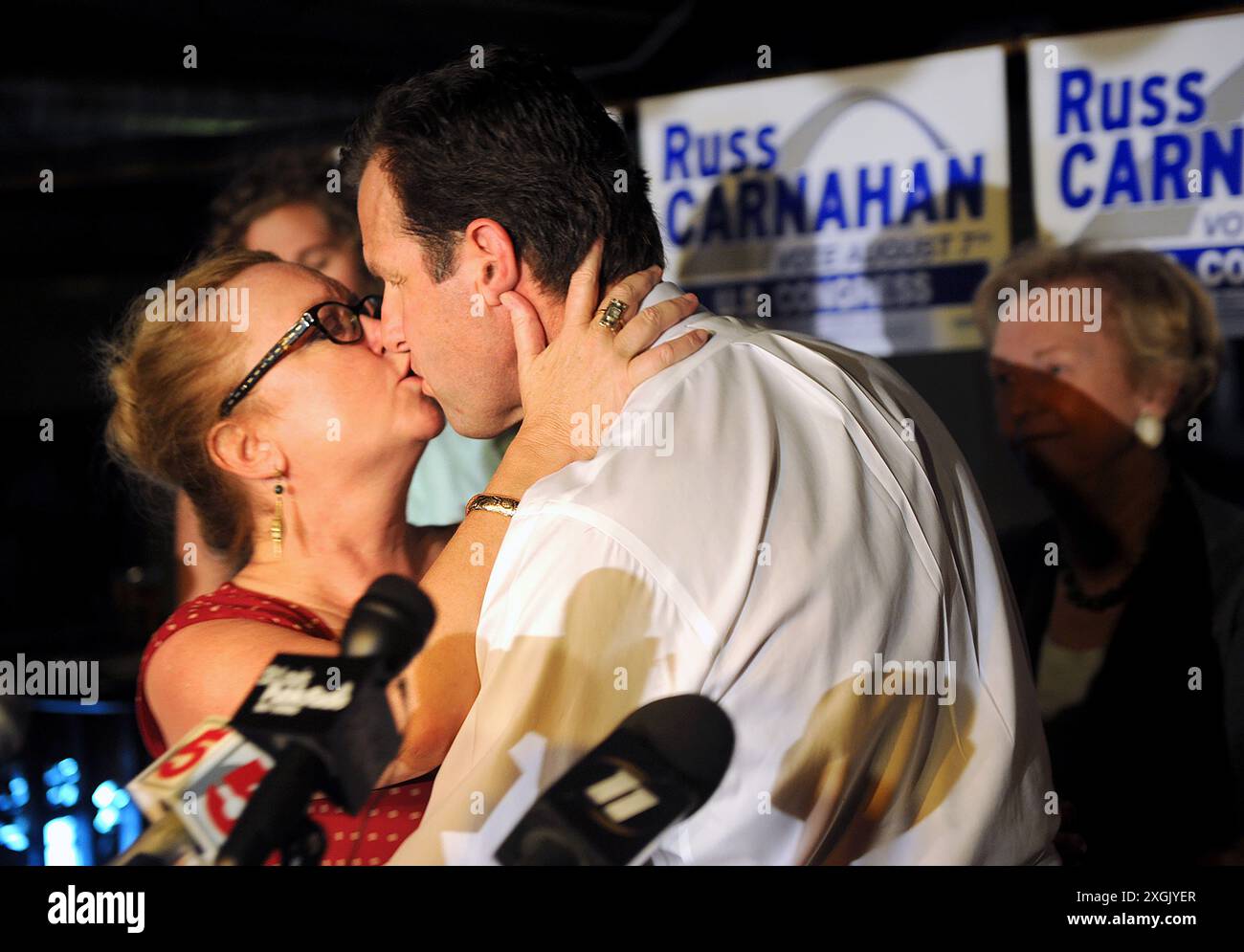 US-Rep. Russ Carnahan schlug bei der Wiederwahl Stockfoto