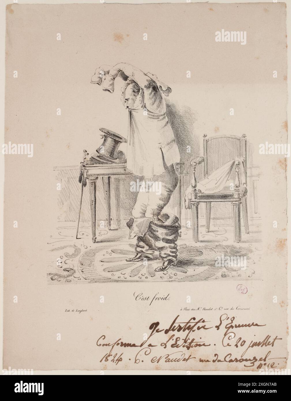 Langlumé, Pierre Stockfoto