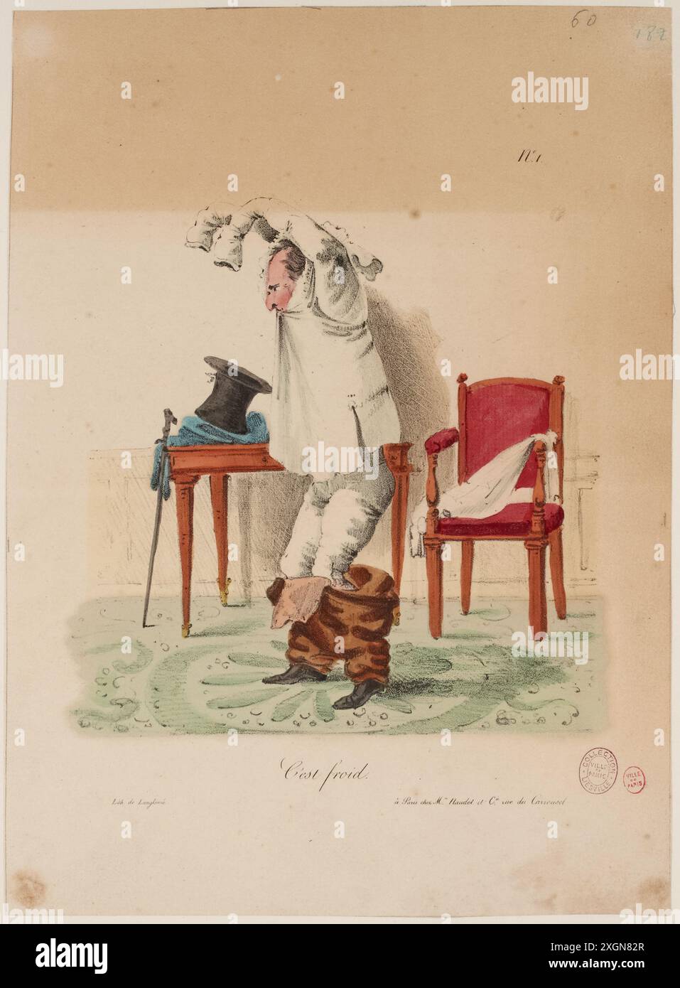 Langlumé, Pierre Stockfoto