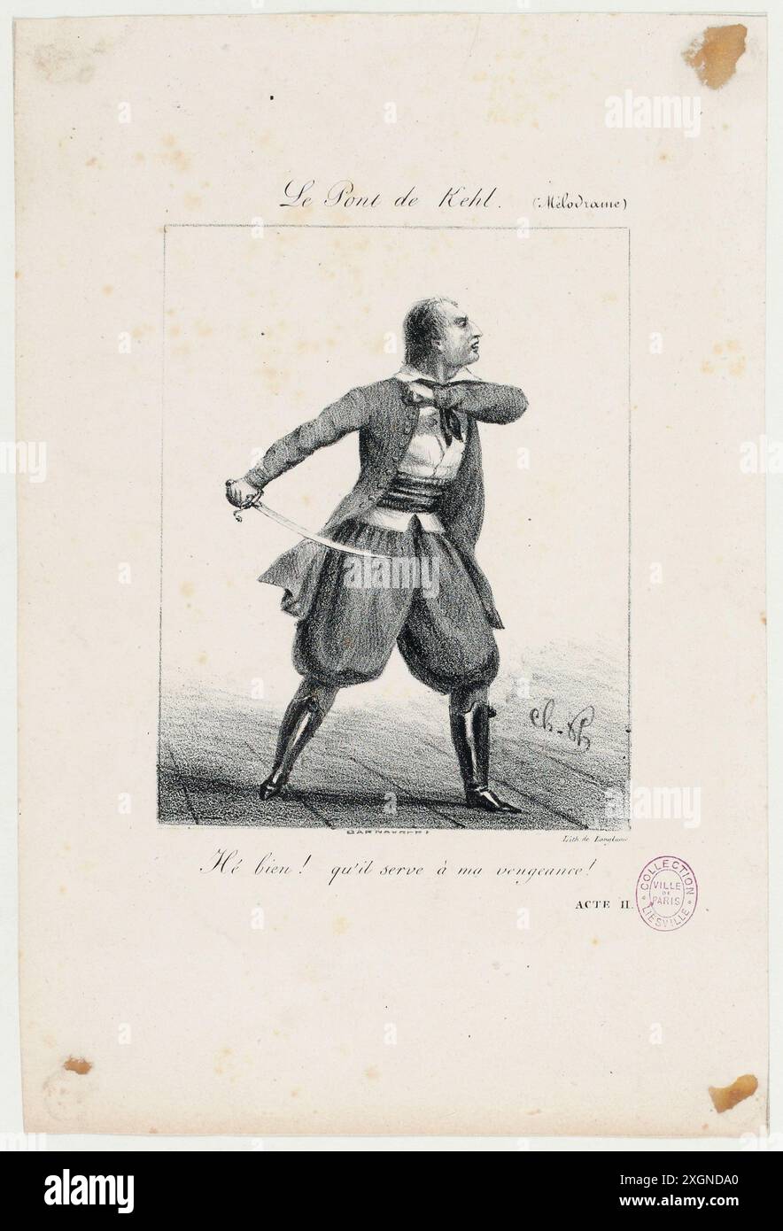 Philipon, Charles (Dessinateur-lithographe) | Langlumé, Pierre (Imprimeur-lithographe) Stockfoto