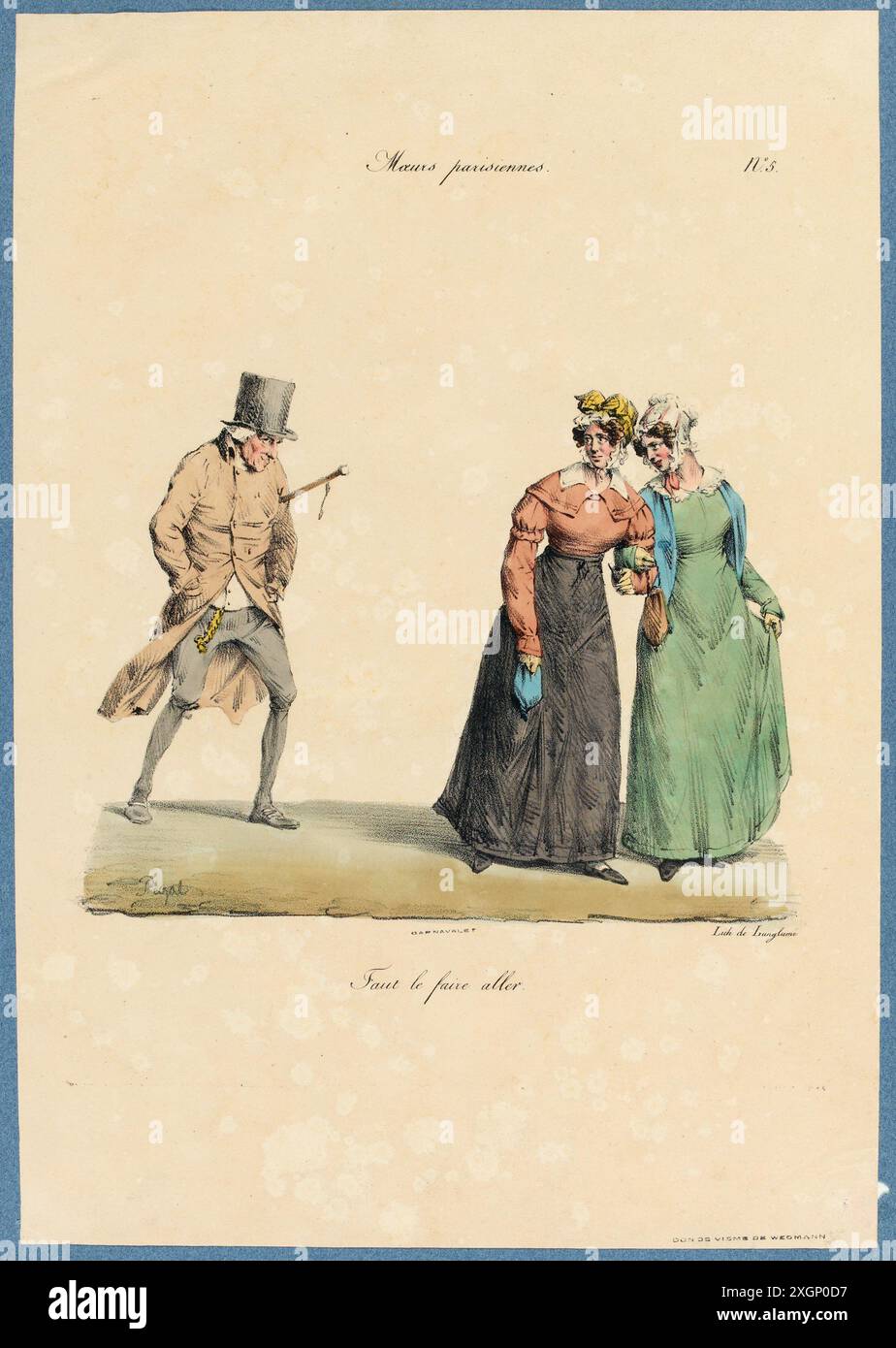Pigal, Edme-Jean (Dessinateur-lithographe) | Langlumé, Pierre (Imprimeur-lithographe) Stockfoto