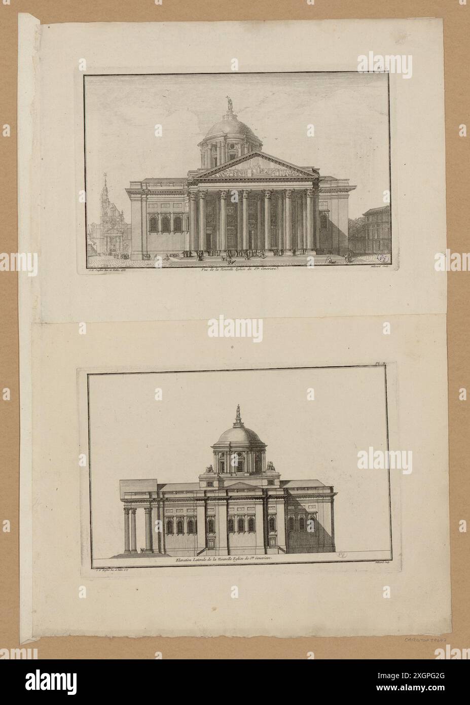 Bellicard, Jérôme-Charles Stockfoto