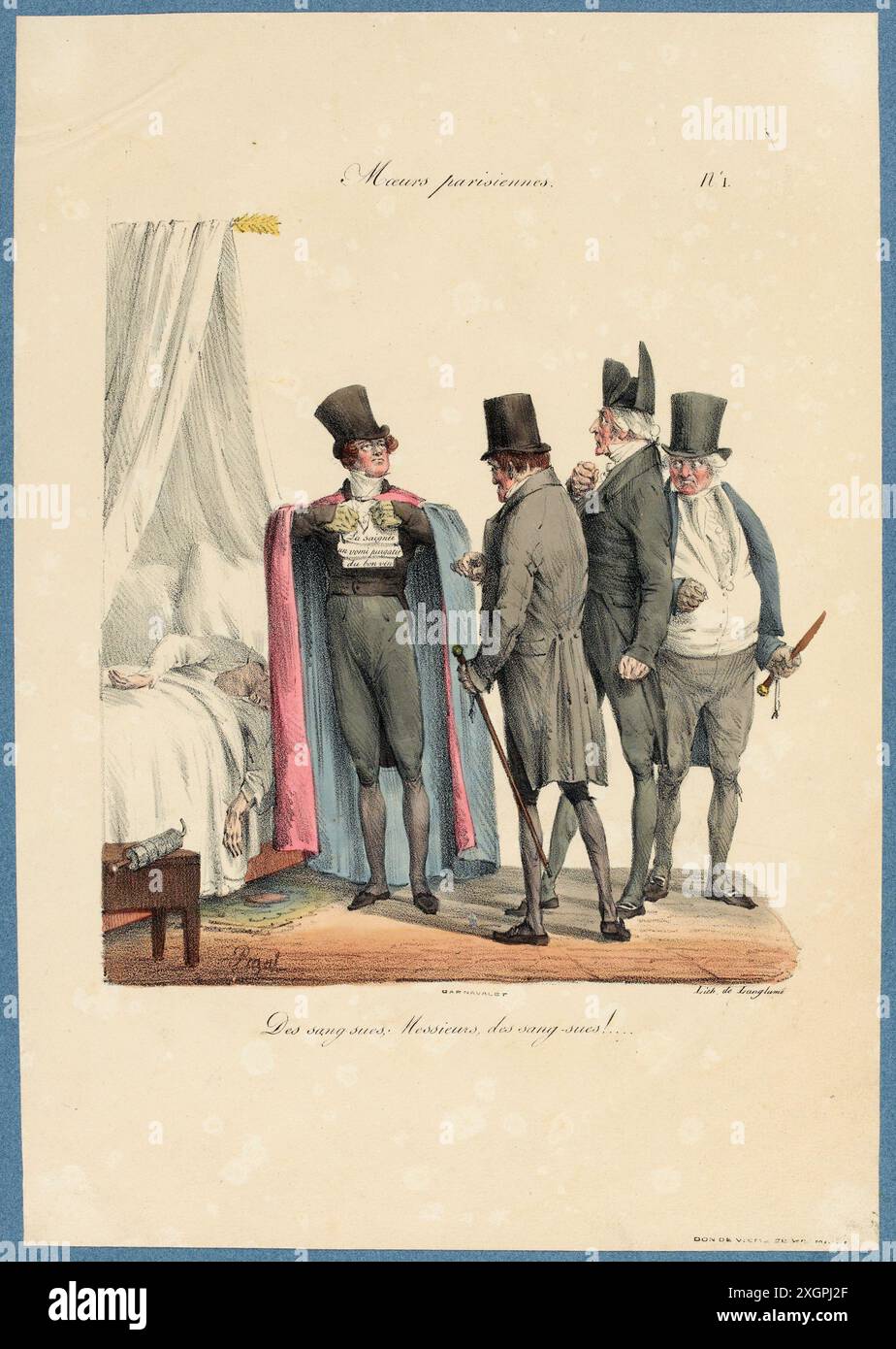 Pigal, Edme-Jean (Dessinateur-lithographe) | Langlumé, Pierre (Imprimeur-lithographe) Stockfoto
