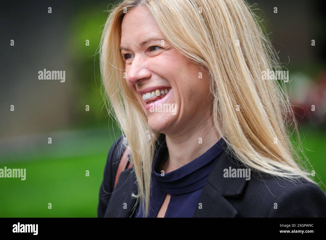 Ellie Reeves, Vorsitzende der Labour Party, Abgeordneter Lewisham West und East Dulwich, Schwester von Kanzlerin Rachel Reeves. Stockfoto