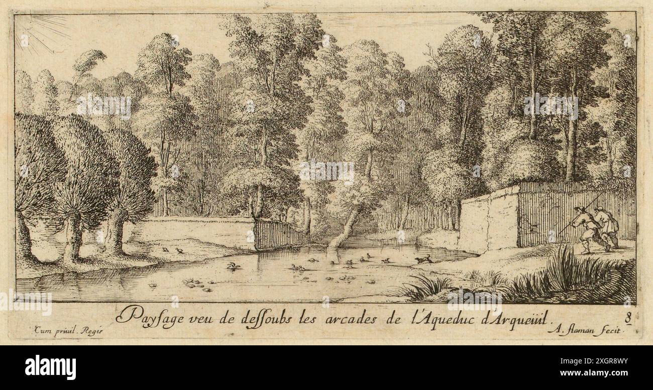 Flammen, Albert (Graveur)|Flamen, Albert (Dessinateur)|Flamen, Albert (Marchand d'estampes) Stockfoto