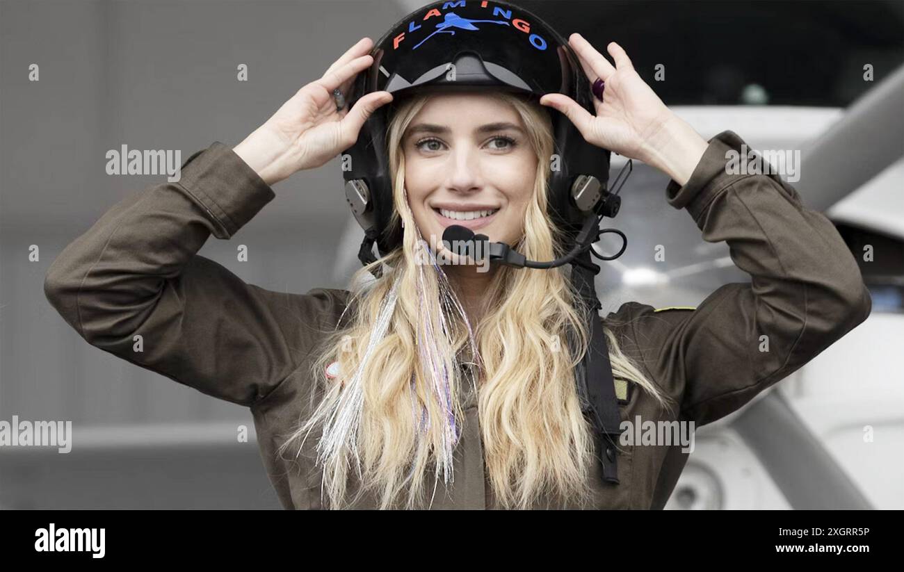SPACE KADETT 2024 Film der Amazon MGM Studios mit Emma Roberts Stockfoto