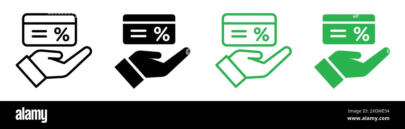 Treueprogramm Symbol Logo Vektorkontur in Schwarz-weiß Stock Vektor