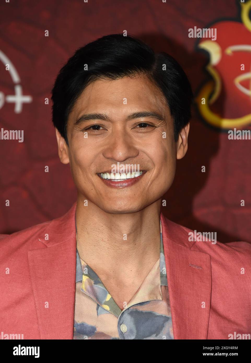 Burbank, USA. Juli 2024. Paolo Montalban kam am 10. Juli 2024 zu Disneys Premiere „Descendants: The Rise of Red“ in den Walt Disney Studios in Burbank CA. © Majil/ Credit: AFF/Alamy Live News Stockfoto