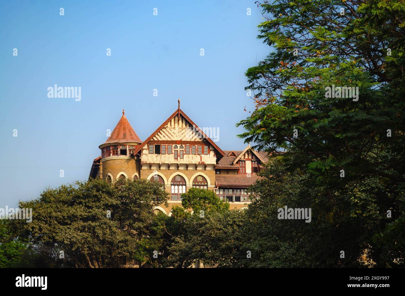 Royal Bombay Yacht Club Colaba, Mumbai, Maharashtra, Indien, Asien Stockfoto