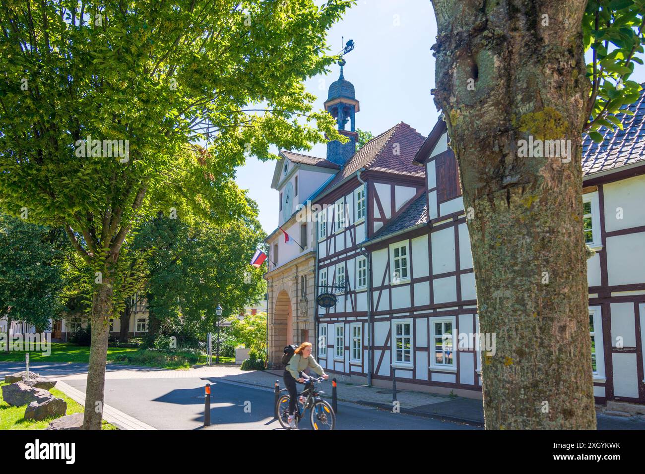 museum Salzmuseum im Stadttor Söder Tor in Bad Sooden Bad Sooden-Allendorf Nordhessen Hessen, Hessen Deutschland Stockfoto