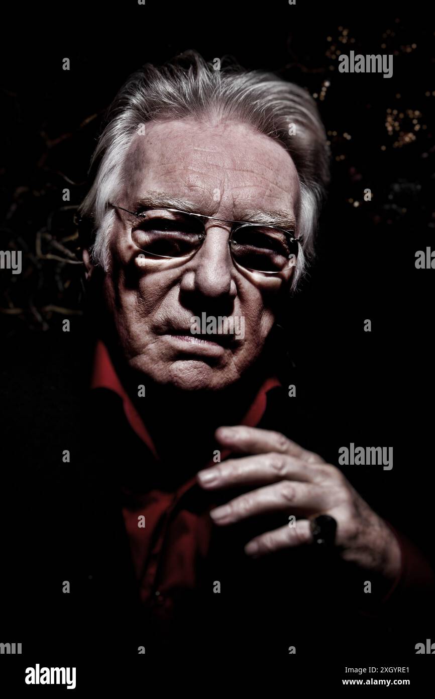 Alan Ford Darstellerporträts – fotografiert in London, Großbritannien. Stockfoto