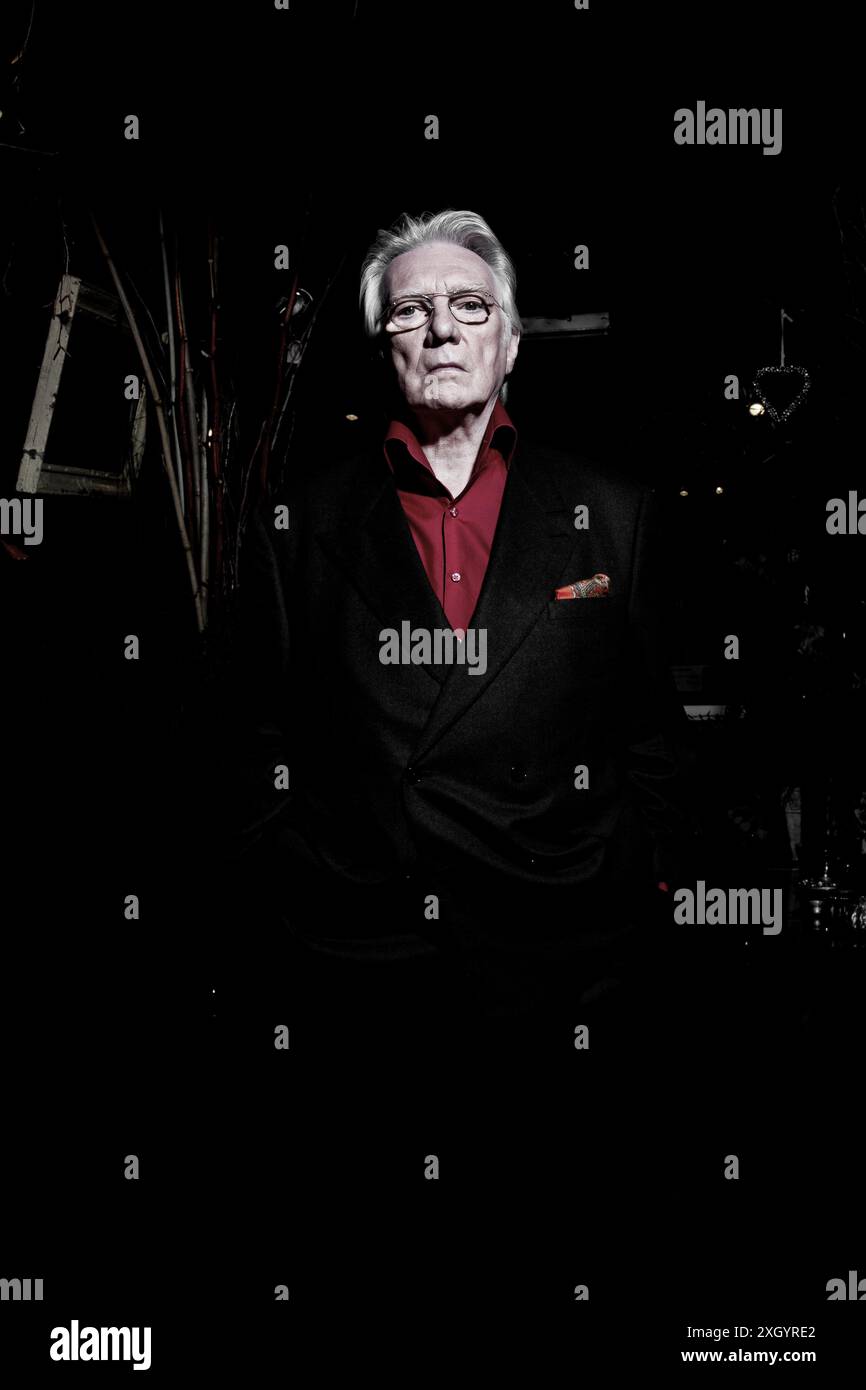 Alan Ford Darstellerporträts – fotografiert in London, Großbritannien. Stockfoto