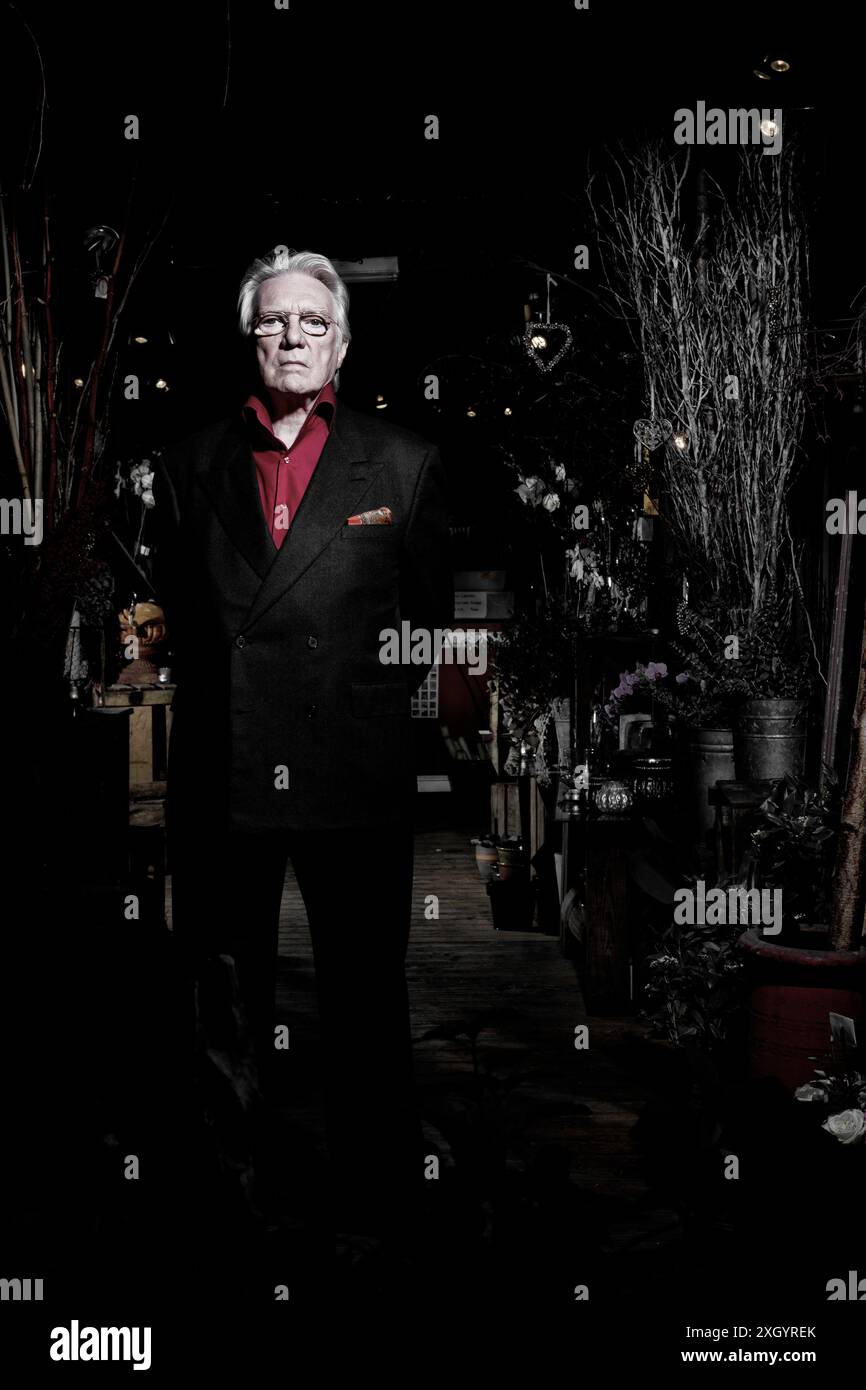 Alan Ford Darstellerporträts – fotografiert in London, Großbritannien. Stockfoto