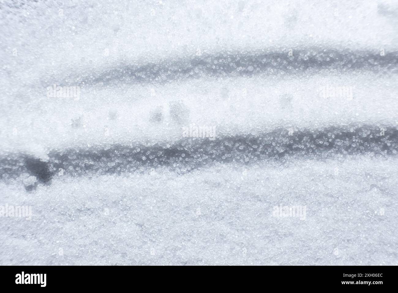 Abstrakte Weiße Graue Küche Rock Salz Hintergrund Makro Von Oben Ansicht. Stockfoto