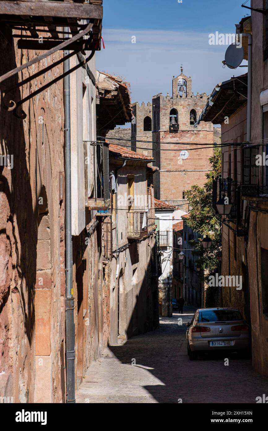 Siguenza, Guadalajara, Spanien Stockfoto