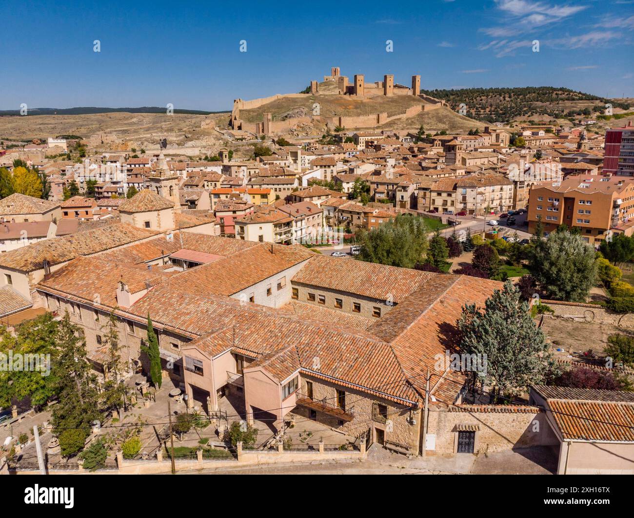 Kloster von San Francisco, Molina de Aragon, Provinz Guadalajara, Spanien Stockfoto