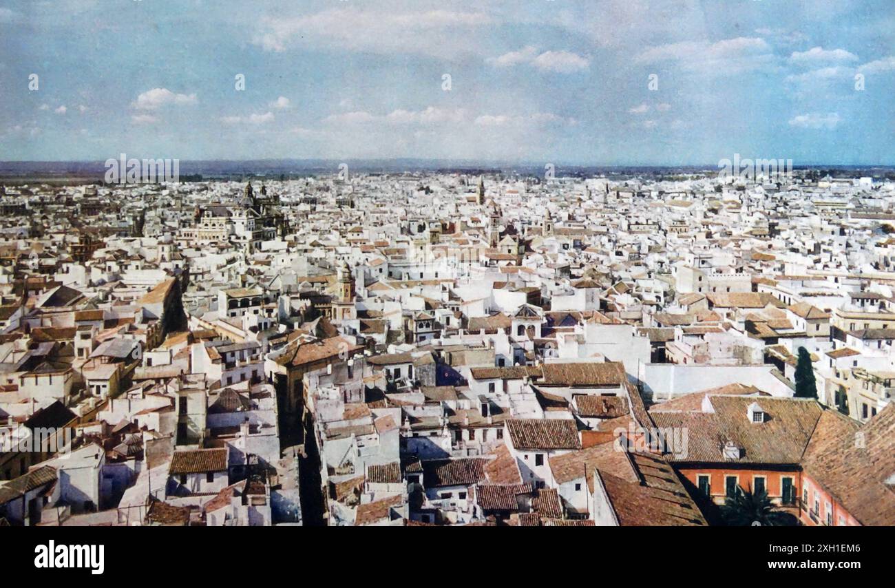 Spanischen Sevilla kurz vor dem spanischen Bürgerkrieg 1936 Stockfoto