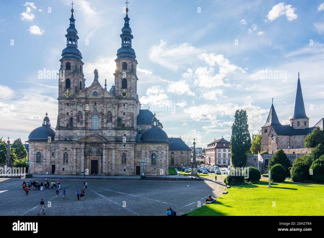 Fulda: Fuldaer Dom, Michaeliskirche in Rhön, Hessen, Deutschland Stockfoto