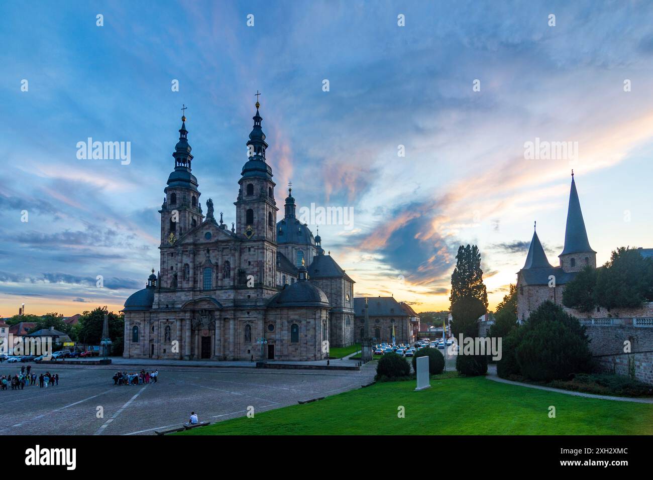 Fulda: Fuldaer Dom, Michaeliskirche in Rhön, Hessen, Deutschland Stockfoto