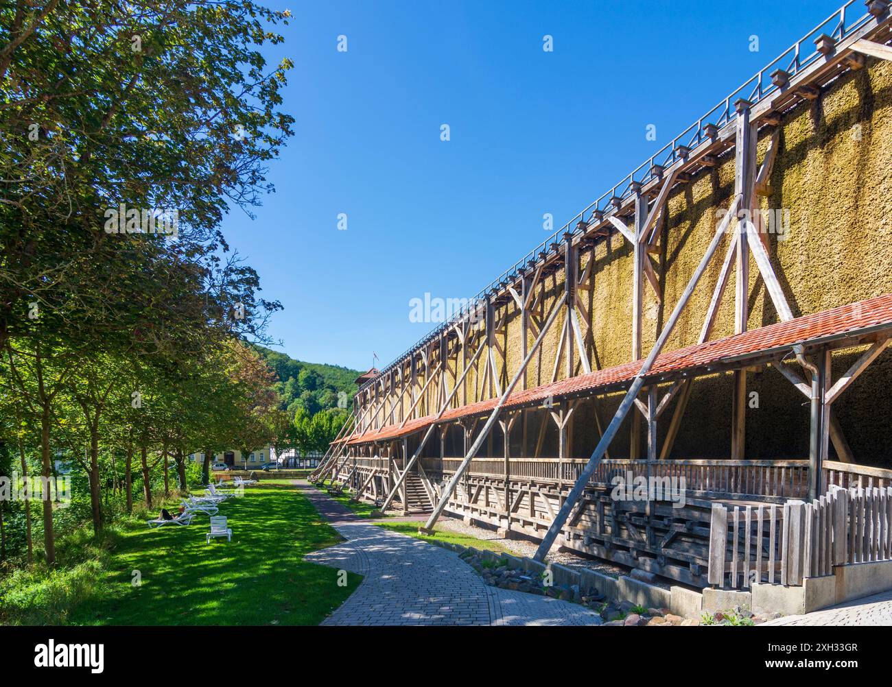 Bad Sooden-Allendorf: Graduiertenturm in Bad Sooden in Nordhessen, Hessen, Deutschland Stockfoto