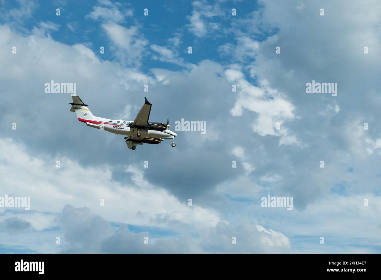 Beechcraft Super King Air 300 Stockfoto