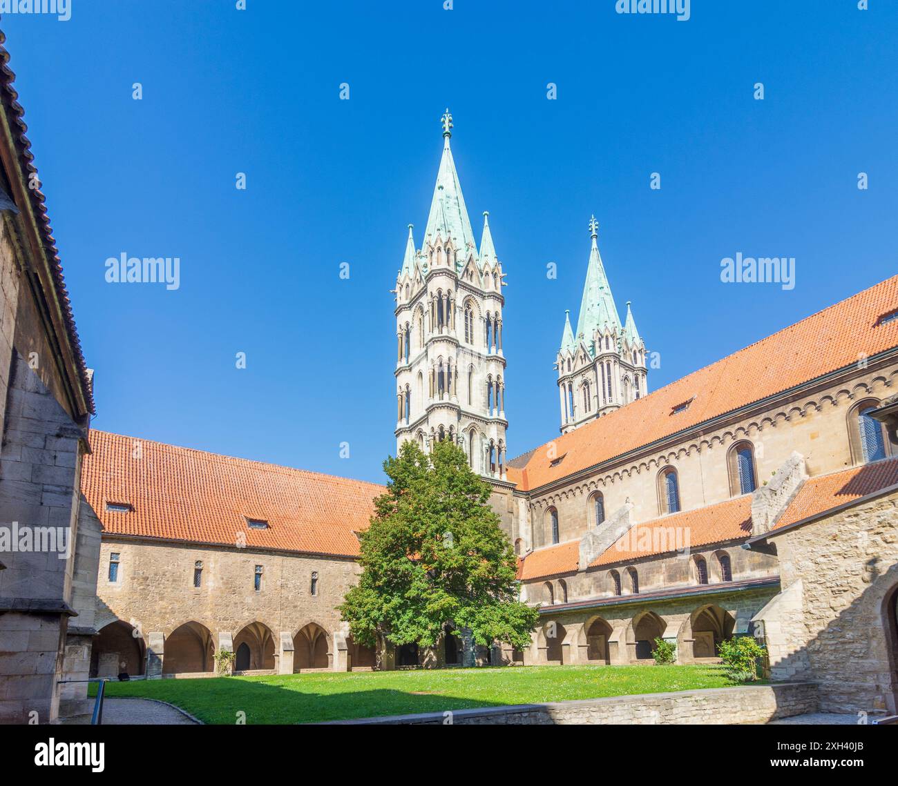 Naumburg (Saale): Naumburger Dom in , Sachsen-Anhalt, Deutschland Stockfoto