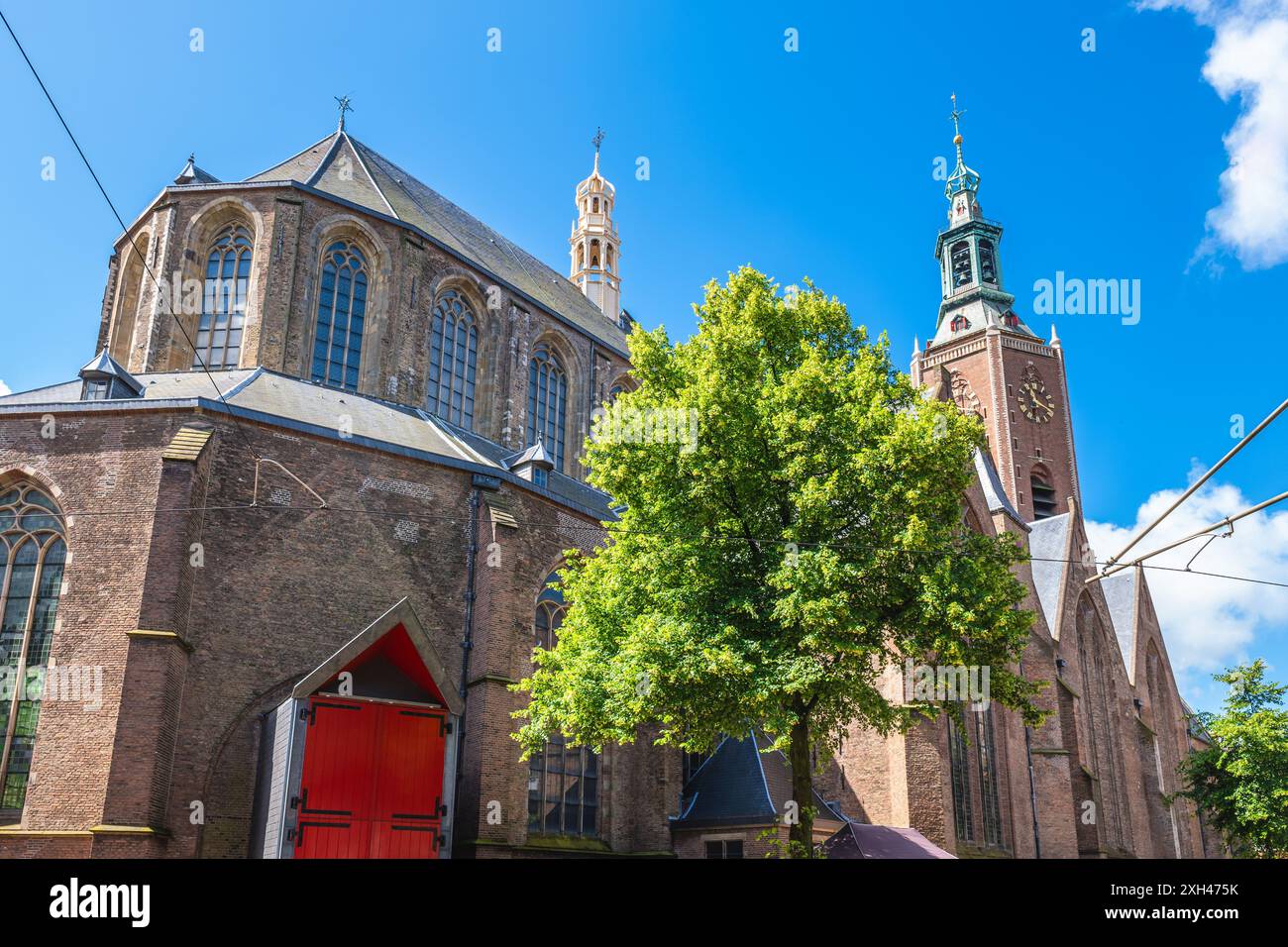 Große Kirche oder St. James Church, eine protestantische Kirche in den Haag, Niederlande, Niederländisch Stockfoto
