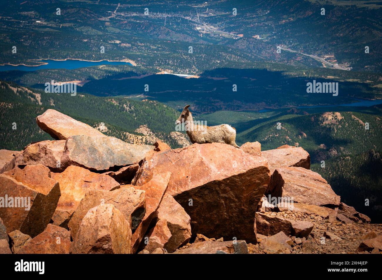 Pikes Peak Stockfoto
