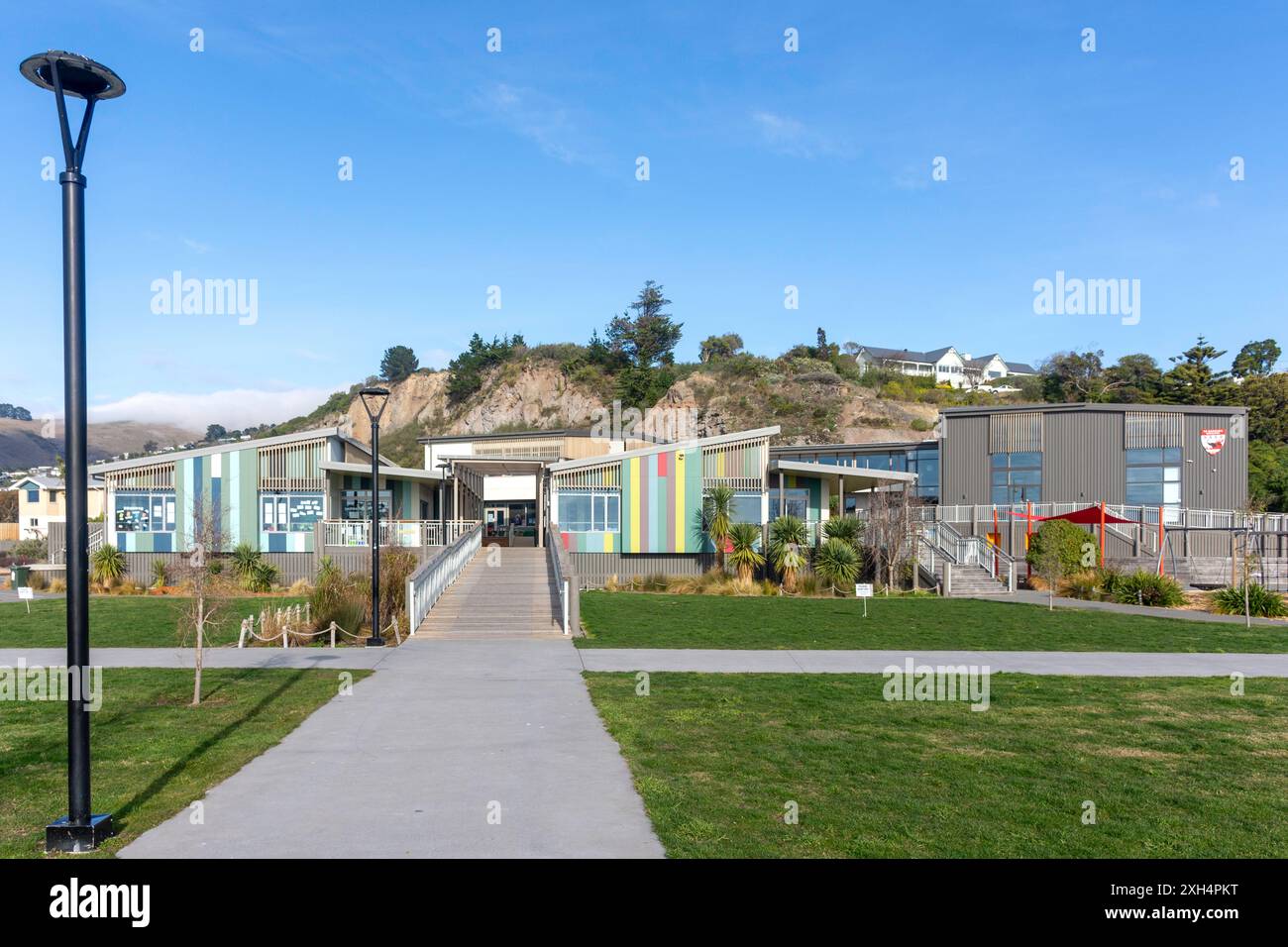 Te Raekura Redcliffs Primary School, Beachville Road, Redcliffs, Christchurch (Ōtautahi), Canterbury, Neuseeland Stockfoto