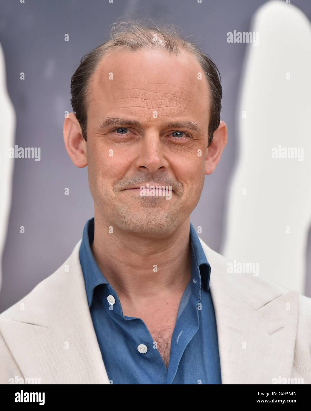 Westwood, USA. Juli 2024. Harry Hadden-Paton kam am 11. Juli 2024 zur Premiere von „Twisters“ in Los Angeles im Regency Village Theatre in Westwood, CA. © Lisa OConnor/AFF-USA.com Credit: AFF/Alamy Live News Stockfoto