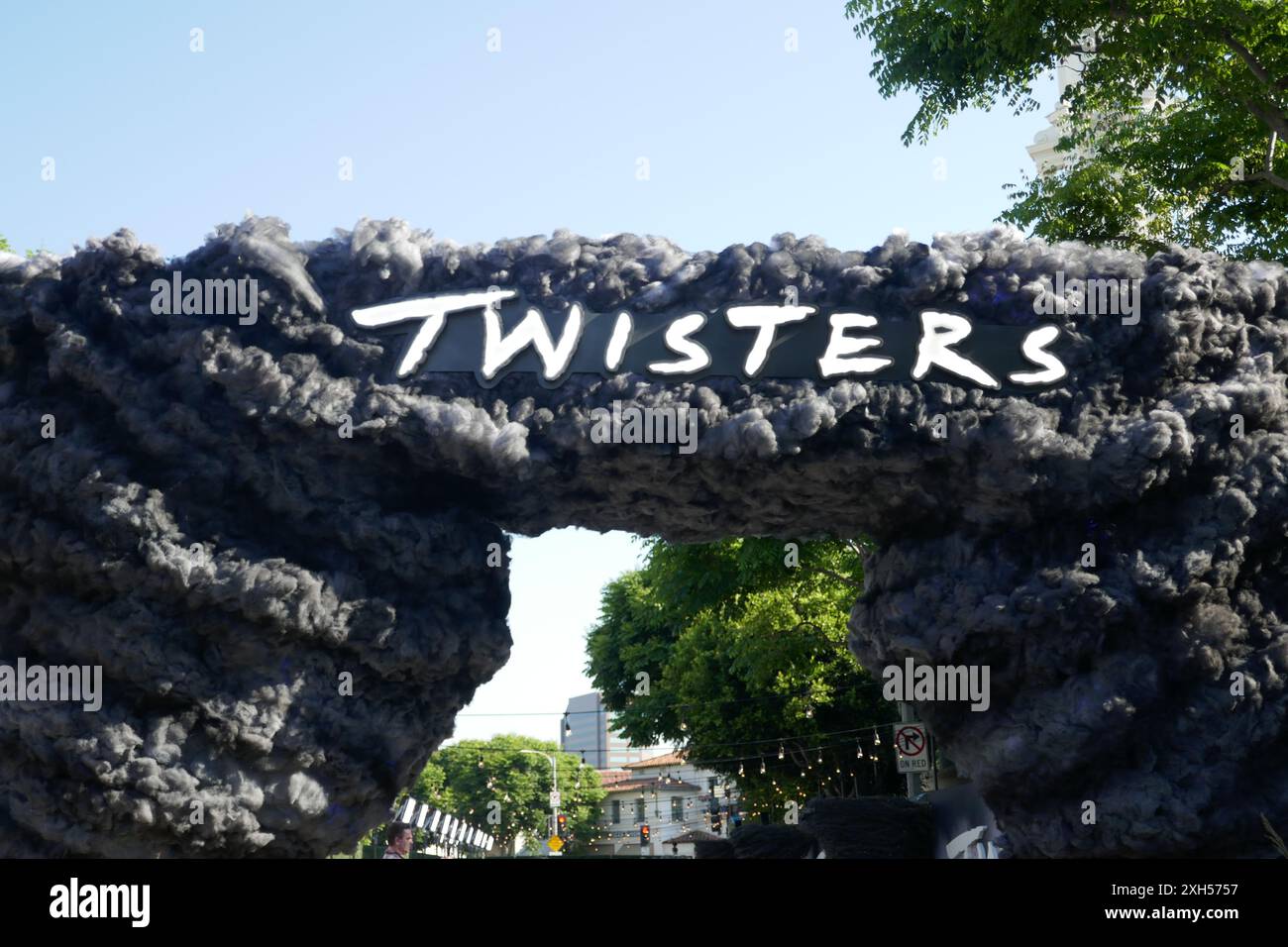 Los Angeles, Kalifornien, USA 11. Juli 2024 Universal Pictures präsentiert die Premiere von Twisters im Regency Village Theatre am 11. Juli 2024 in Los Angeles, Kalifornien, USA. Foto: Barry King/Alamy Live News Stockfoto