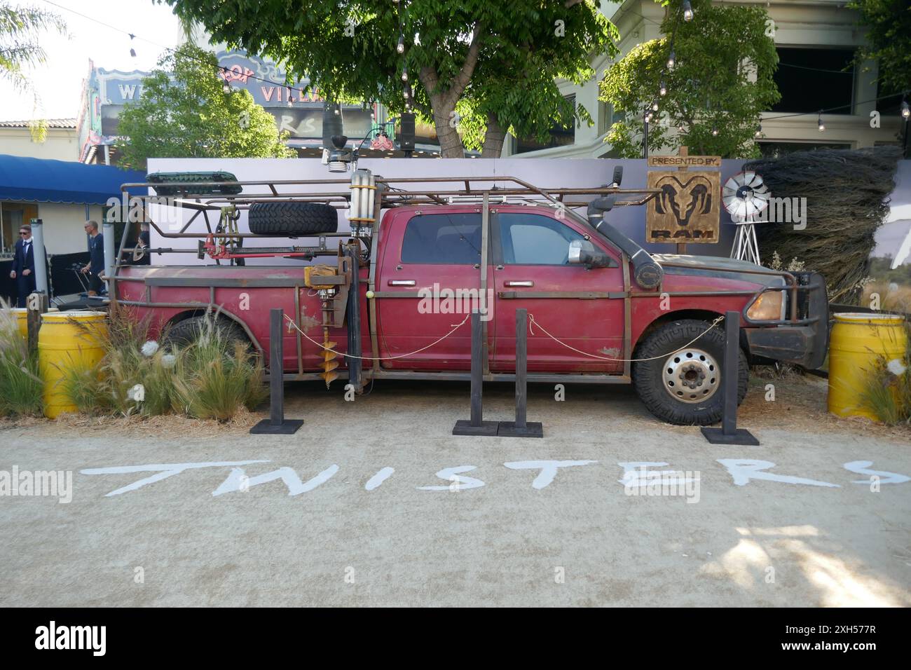 Los Angeles, Kalifornien, USA 11. Juli 2024 Universal Pictures präsentiert die Premiere von Twisters im Regency Village Theatre am 11. Juli 2024 in Los Angeles, Kalifornien, USA. Foto: Barry King/Alamy Live News Stockfoto