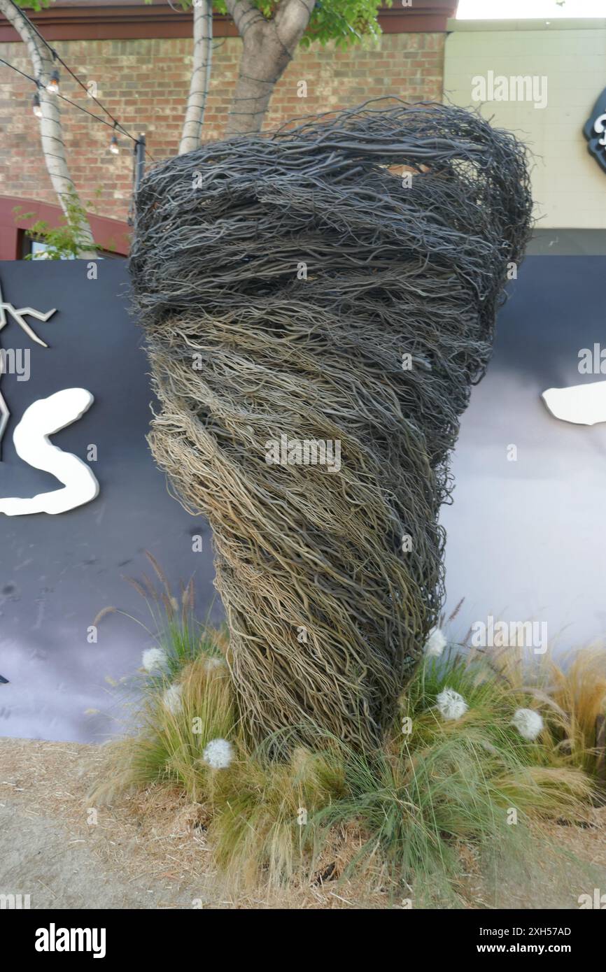 Los Angeles, Kalifornien, USA 11. Juli 2024 Universal Pictures präsentiert die Premiere von Twisters im Regency Village Theatre am 11. Juli 2024 in Los Angeles, Kalifornien, USA. Foto: Barry King/Alamy Live News Stockfoto