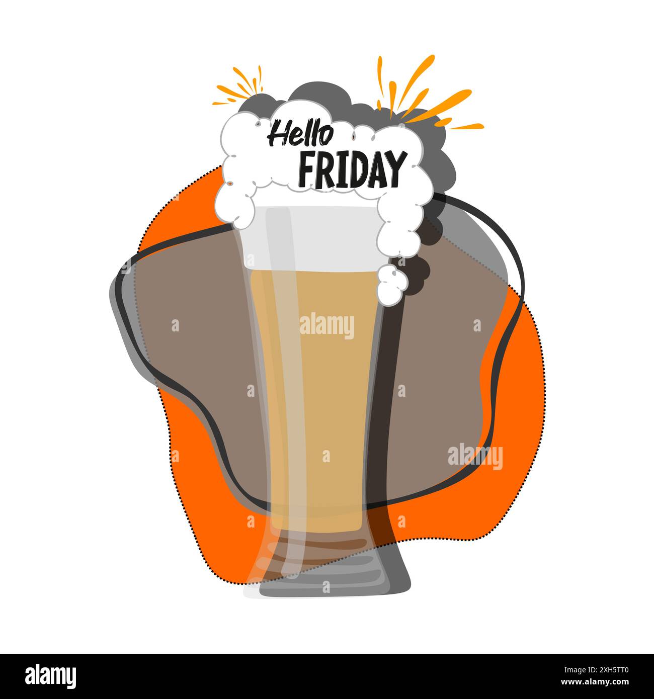 Happy Beer Day, National Beer Day, Vektor Illustration, Flyer, Banner, Social-Media-Post, Poster, Logo, Typografie, Symbole, Oktober, treffen Sie sich, Stock Vektor