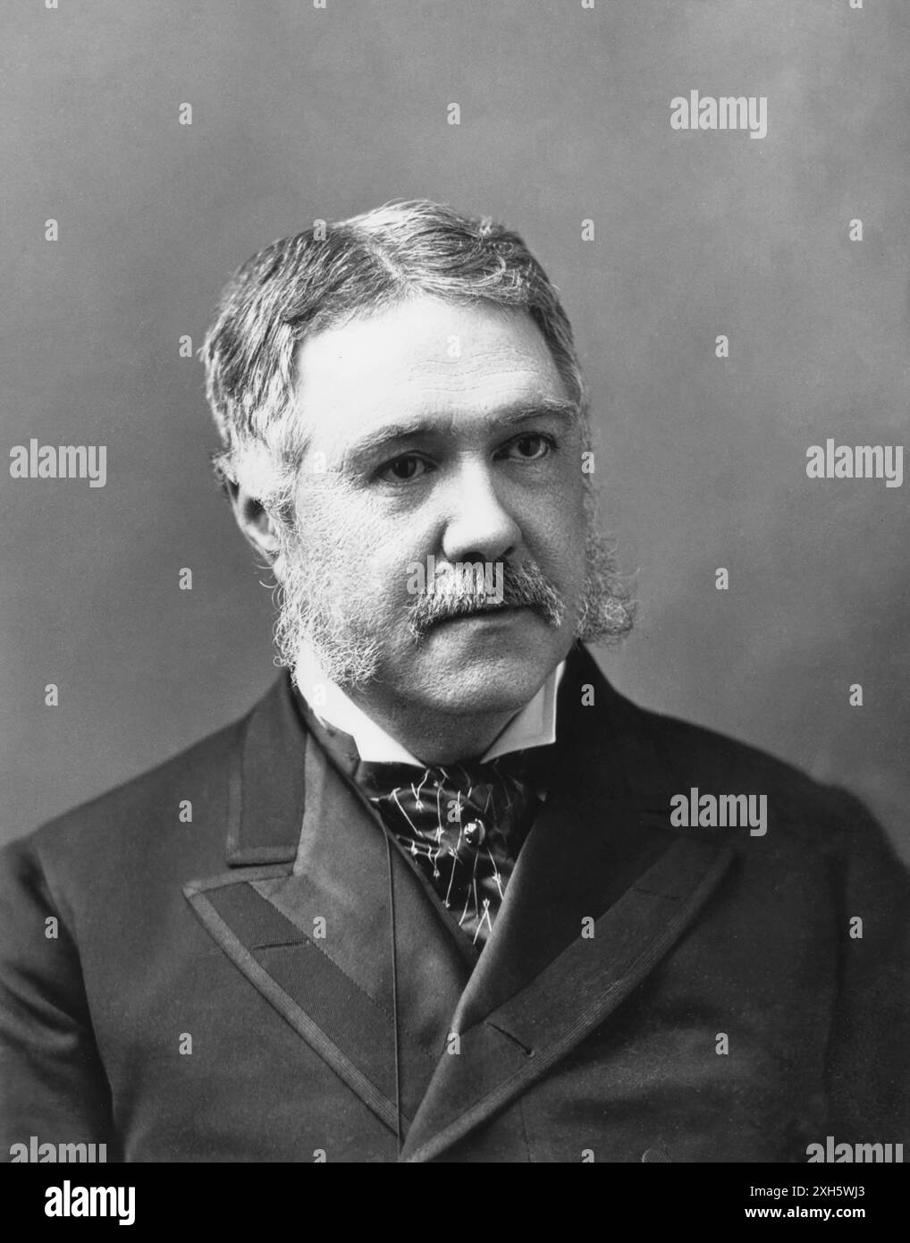 Chester A. Arthur. Etwa zwischen 1870 und 1880. Stockfoto