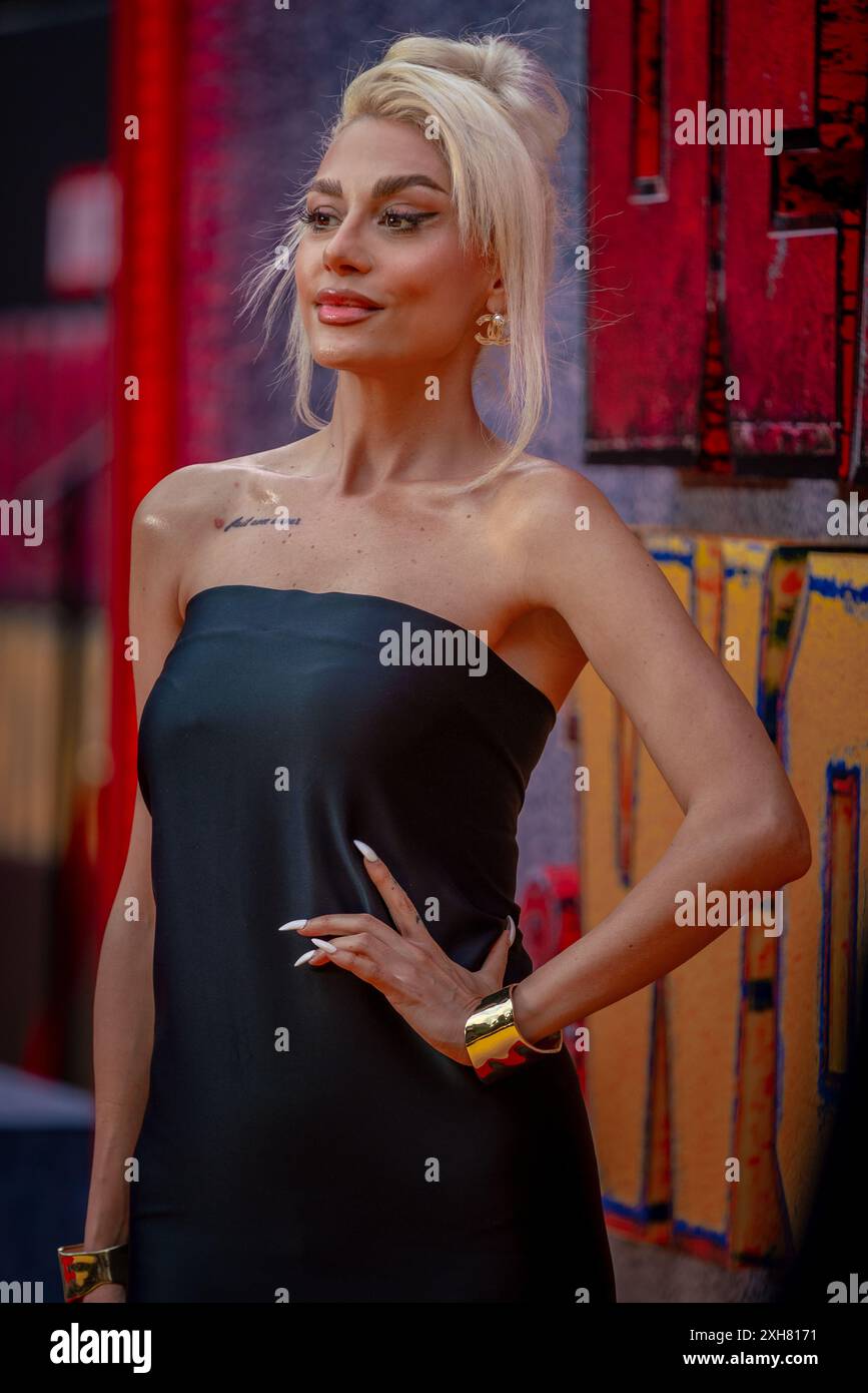 London, Großbritannien. Juli 2024. Pegah Pourmand besucht den „Deadpool & Wolverine“ UK Sneak Peek im Eventim Apollo, Hammersmith. Guy Corbishley/Alamy Live News Stockfoto