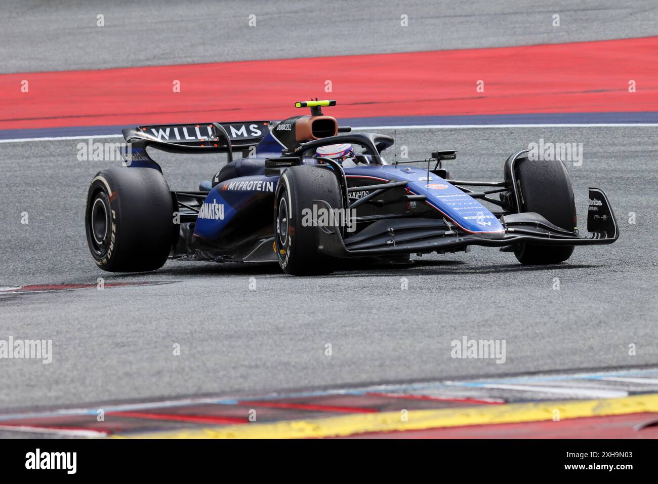 Spielberg, Österreich. Juni 30 2024. Formel 1 Quatar Airlines großer Preis von Österreich am Red Bull Ring, Österreich. Im Bild: #2 Logan Sargeant (USA) von Williams Racing in Williams FW46 © Piotr Zajac/Alamy Live News Stockfoto