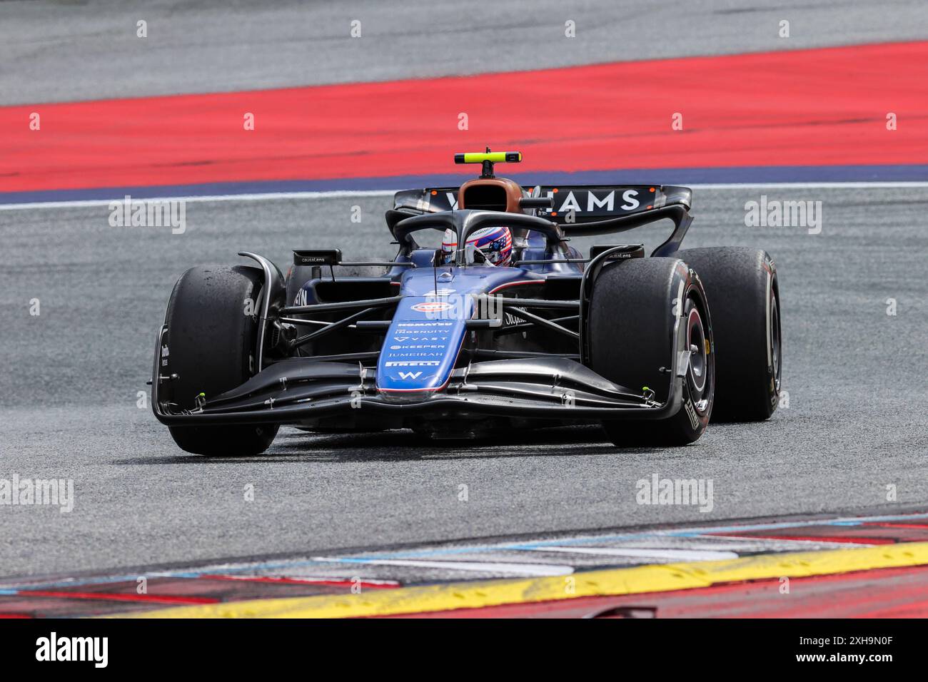 Spielberg, Österreich. Juni 30 2024. Formel 1 Quatar Airlines großer Preis von Österreich am Red Bull Ring, Österreich. Im Bild: #2 Logan Sargeant (USA) von Williams Racing in Williams FW46 © Piotr Zajac/Alamy Live News Stockfoto