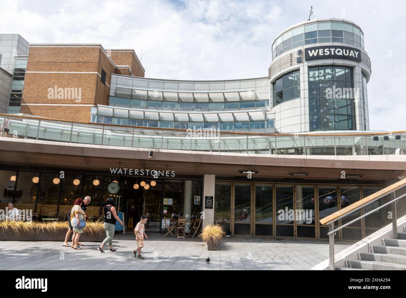 Westquay Einkaufszentrum von Western Esplanade, Southampton, Hampshire, England, Großbritannien Stockfoto