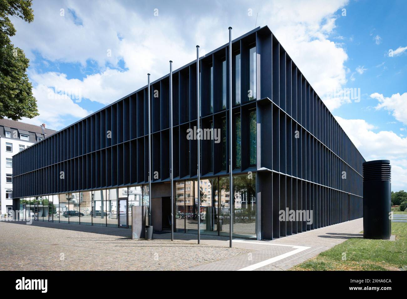 Bau des neuen Historischen Archivs mit Rheinischem Bildarchiv in Köln Stockfoto