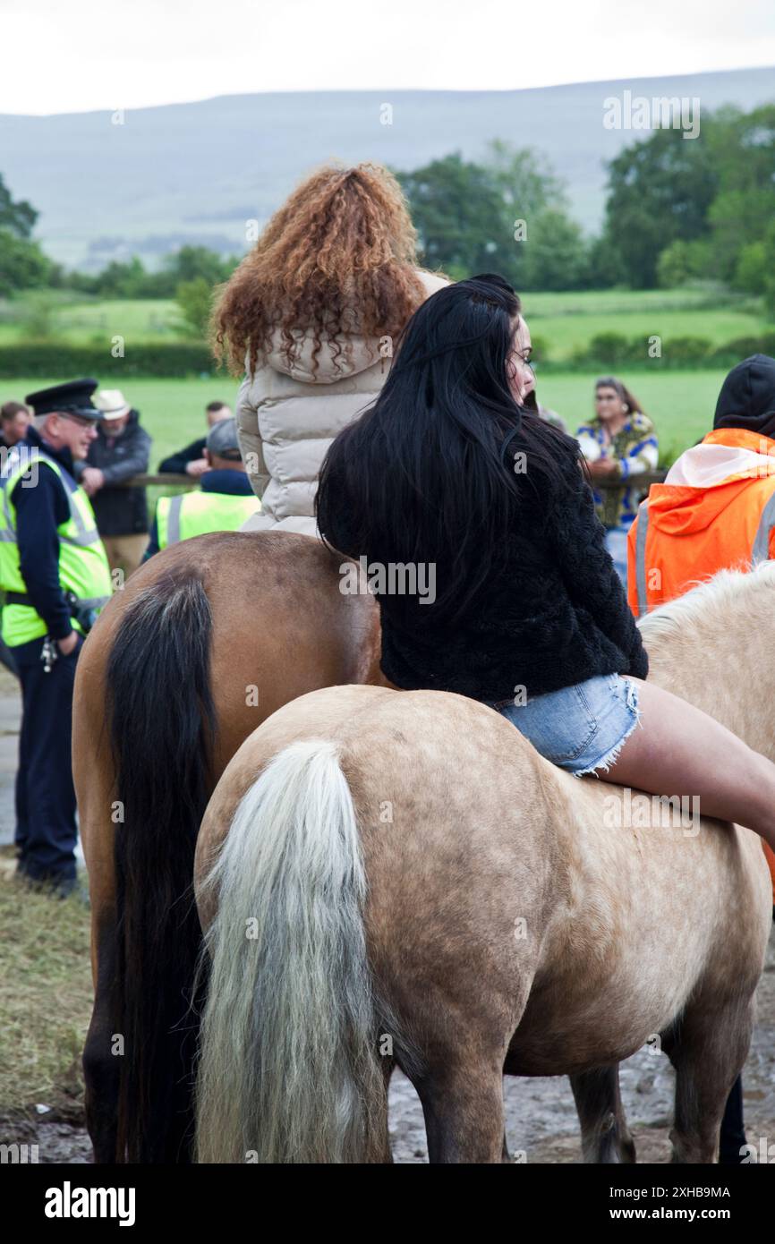 Appleby Horse Fair, Appleby-in-Westmorland, Cumbria, Großbritannien Stockfoto