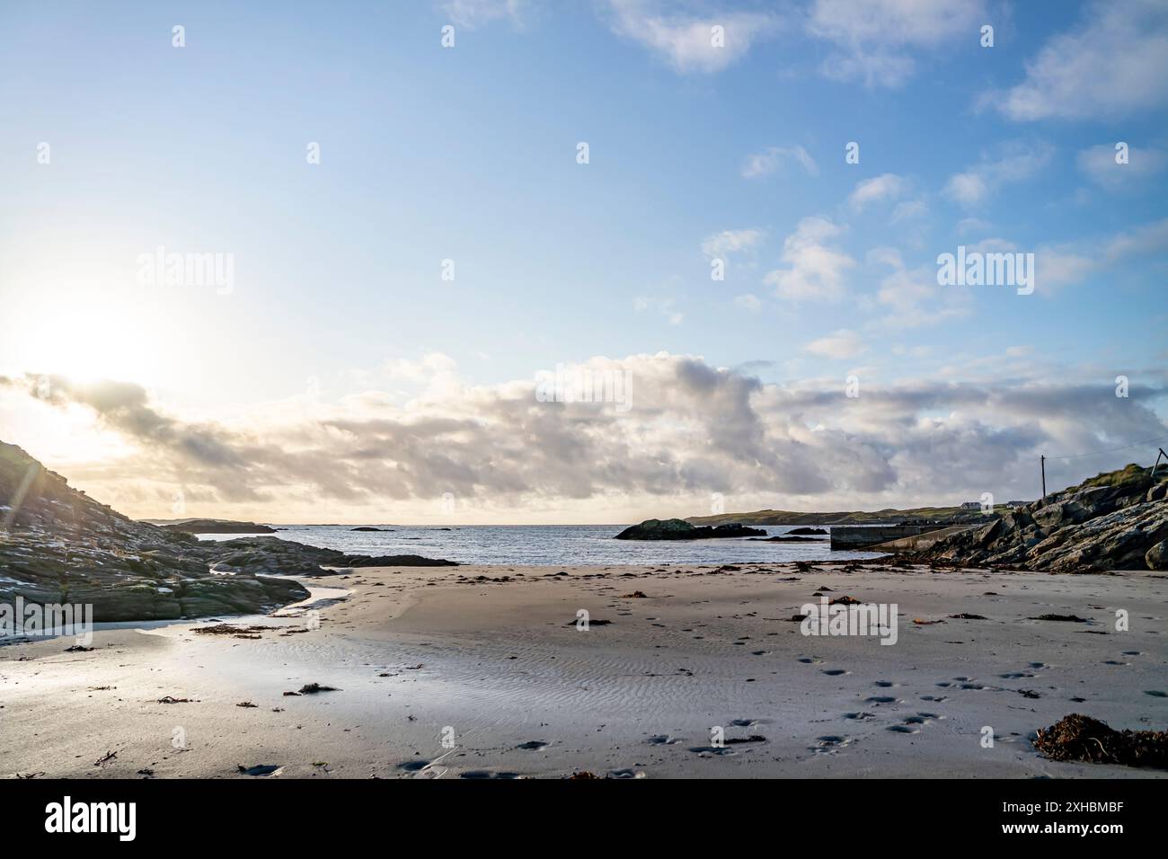 Die Küste im Rosbeg County Donegal, Irland. Stockfoto