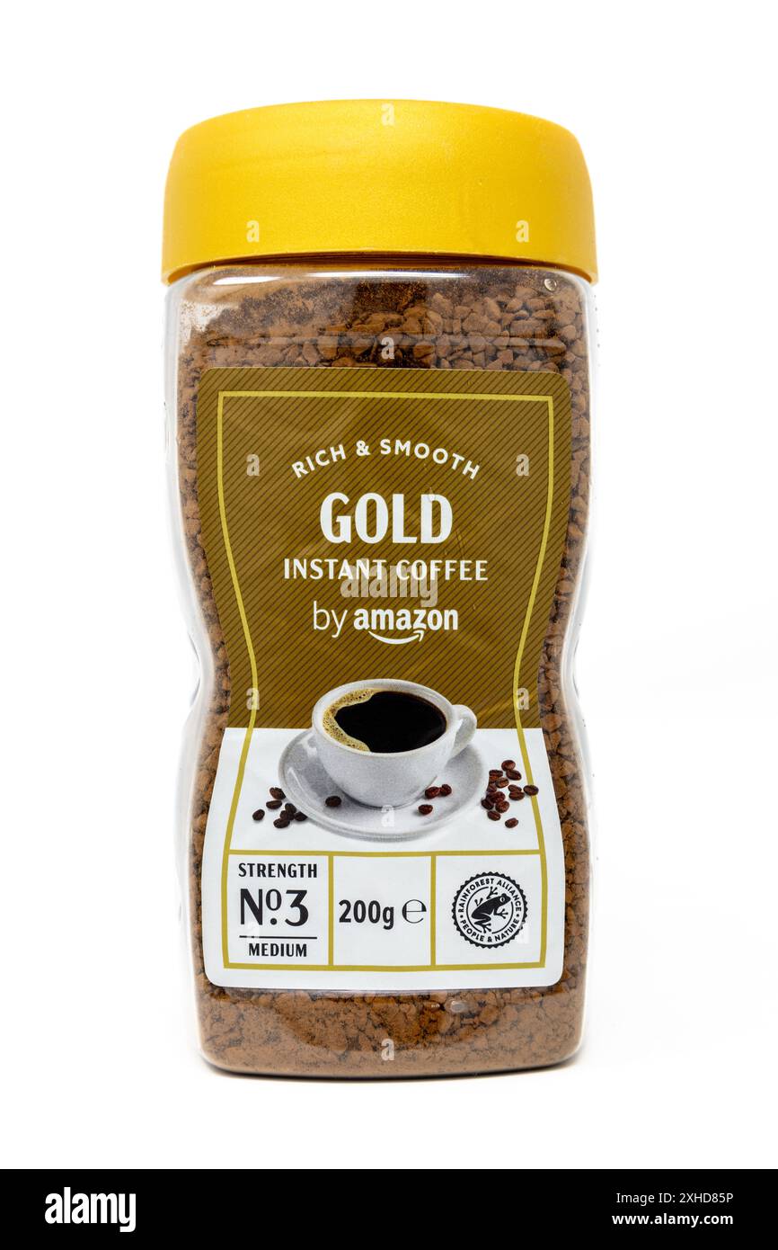 Amazon Gold Instant Coffee. Stockfoto