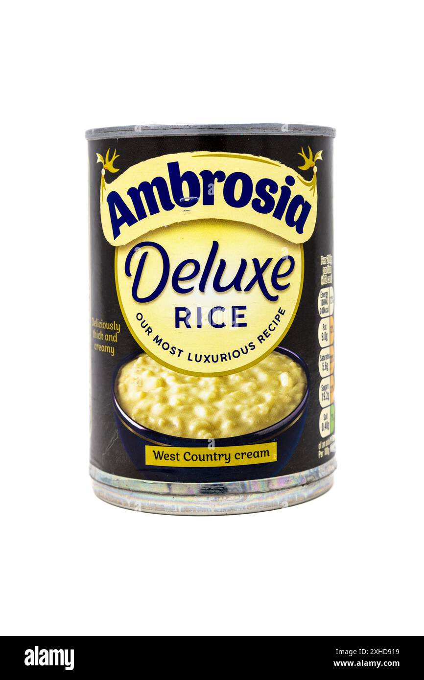 Ambrosia Deluxe Reis Stockfoto